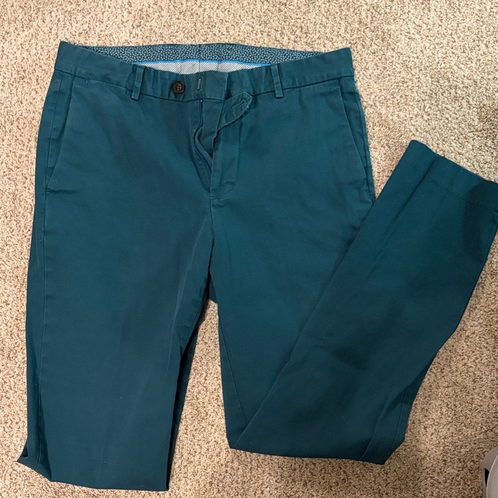 Bonobos Men's Deep Teal Chinos